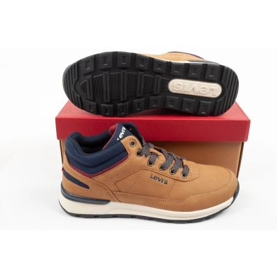 9. Levi's buty dziecięce trzewiki młodzieżowe Sierra za kostkę brązowe