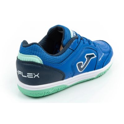 4. Joma buty sportowe piłkarskie Top Flex 2604 halowe dziecięce niebieskie