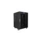 3. LANBERG SZAFA STOJĄCA RACK 19" 15U 600X600 DRZWI SZKLANE LCD CZARNA FF01-6615-12BL (FLAT PACK)