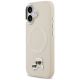 2. Etui Karl Lagerfeld Karl & Choupette Pins MagSafe do iPhone 17 - beżowe