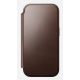 6. Nomad Modern Leather Folio pokrowiec na telefon komórkowy 16 cm (6.3") Brązowy