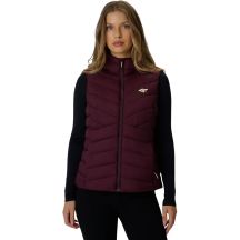 Kamizelka damska 4F F372 burgund 4FWAW26TVJAF372 60S