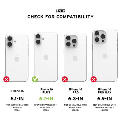 5. UAG Monarch Pro - obudowa ochronna do iPhone 16 Plus kompatybilna z MagSafe (kevlar black)