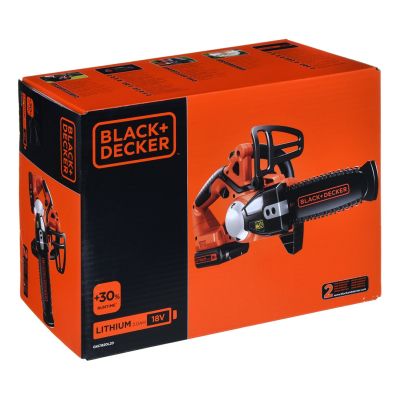 10. Piła łańcuchowa aku. 18V 2,0Ah GKC1820L20  BLACK+DECKER