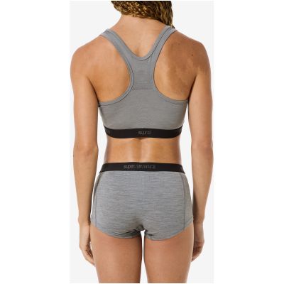 5. Bokserki sportowe damskie SUPER.NATURAL W TUNDRA175 BOYFRIEND HIPSTER szare