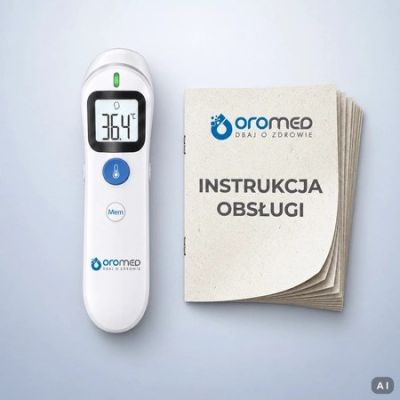 4. Termometr elektroniczny na podczerwień ORO-COMPACT OROMED