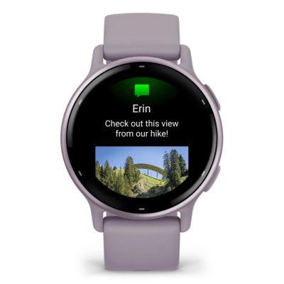 27. Zegarek Garmin Vivoactive 5 42mm Fioletowy