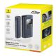 4. Kompresor do opon Baseus PrimeTrip VA1 75W 2w1 z latarką i powerbankiem 6000mAh - czarny
