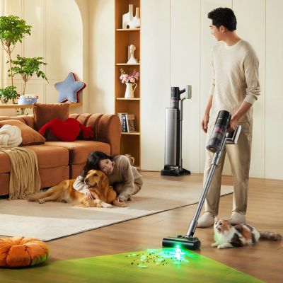 7. Odkurzacz pionowy UWANT V800 ze stacją samoopróżniającą - szary