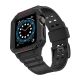 2. Pasek z etui ochronnym Protect Strap Band do Apple Watch 38 / 40 / 41 mm opaska obudowa pancerna - czarny