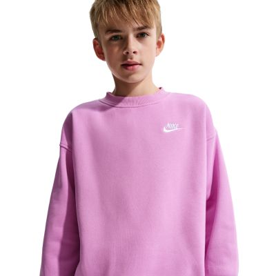 6. Bluza dla dzieci Nike Sportswear Club Fleece różowa FD2923 503