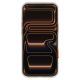 4. Etui Spigen Thin Fit MagSafe na iPhone 17 Pro Max - przezroczysto-pomarańczowe