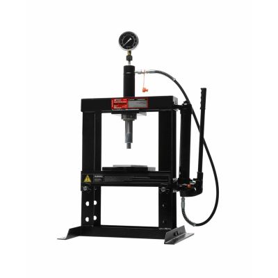 2. AWTOOLS Prasa hydrauliczna z manometrem 10T