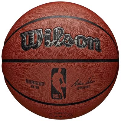 3. Piłka do koszykówki Wilson NBA Authentic City New York Ball WZ2016001XB