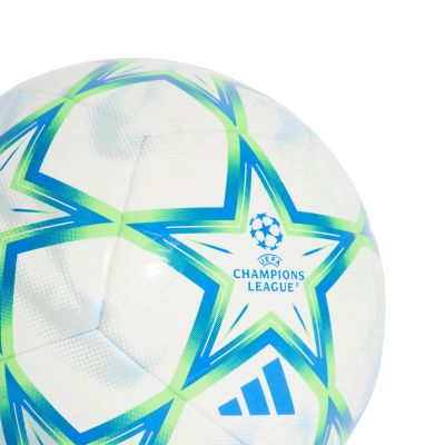 3. Piłka nożna adidas UCL Club 26/27 League Stage biało-niebiesko-zielona KX5863