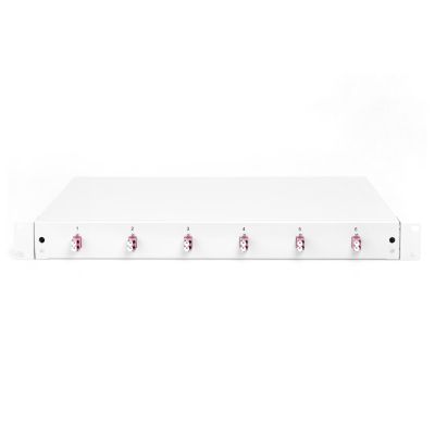 7. Digitus Panel światłowodowy, z wyposażeniem, LC, OM4