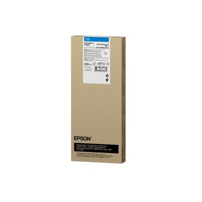 2. Epson SJIC48P-C nabój z tuszem 1 szt. Oryginalny Cyjan