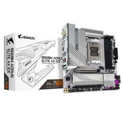2. Płyta główna Gigabyte B650M AORUS ELITE AX ICE