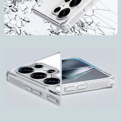 8. Etui Nillkin Nature TPU Pro Magnetic Case z MagSafe na Samsung Galaxy S25 Ultra - białe