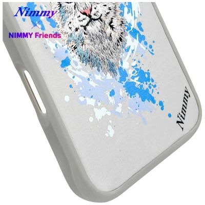 12. Etui Nimmy Pantera MagSafe do iPhone 16 - jasnoszary