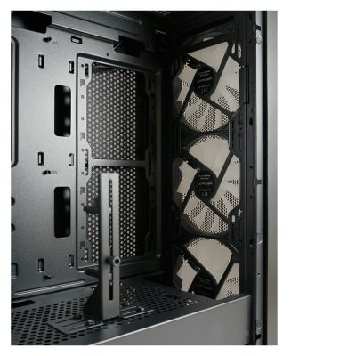 20. LC-Power Gaming 804B - Midi Tower - obudowa PC - ATX - micro ATX - Mini-ITX - Metal - Plastik - Szkło hartowane - 16 cm