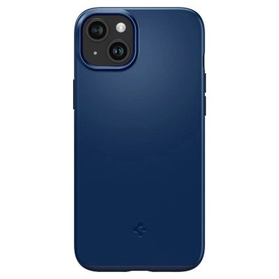 14. Etui Spigen Thin Fit na iPhone 15 Plus - niebieskie