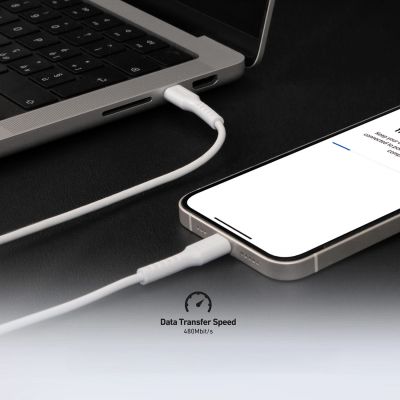 6. Kabel SBS TECABLETCC10W USB-C - USB-C Power Delivery 25W 1 m - biały