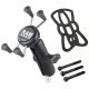 2. RAM MOUNT Uchwyt X-GRIP™  montowany do kierownicy motocykla ze śrubami M8 RAM-B-367-UN7U