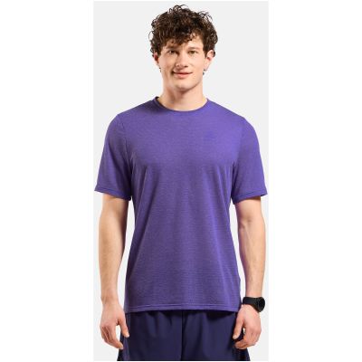 6. Koszulka męska Odlo ESSENTIAL LINENCOOL T-shirt crew neck s/s fioletowa