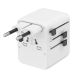 4. GEMBIRD UNIWERSALNY ADAPTER PODRÓŻNY 20 W, BIAŁY