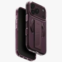 Etui UNIQ Heldro Air Magclick Charging na iPhone 18 Pro / 17 Pro - burgundowe