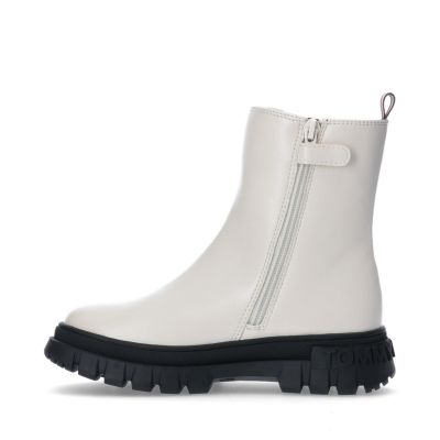 3. Botki Tommy Hilfiger Bootie Ivory T3A5-33058-1355101-101