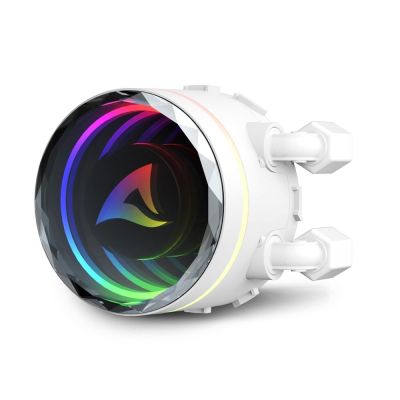 6. Sharkoon S90 Procesor Chłodnica cieczy all-in-one 12 cm Biały 1 szt.