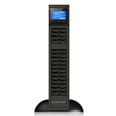 3. UPS RACK POWERWALKER VFI 1000 CRS ON-LINE 1000VA 3X IEC C13 USB-B RS-232 LCD ŁADOWARKA 6A 2U