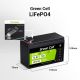 4. GREEN CELL AKUMULATOR LIFEPO4 CUBE 7AH 12V/12.8V 89.6WH LFPGC12V7AH