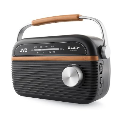 6. JVC Przenośne radio RA-E215G szary