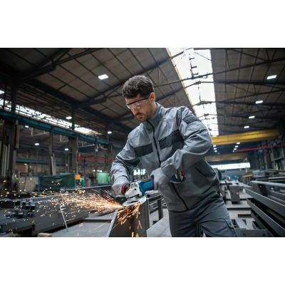 4. Bosch GWS 18V-10P PROFESSIONAL szlifierka kątowa 12,5 cm 9000 RPM 1,9 kg