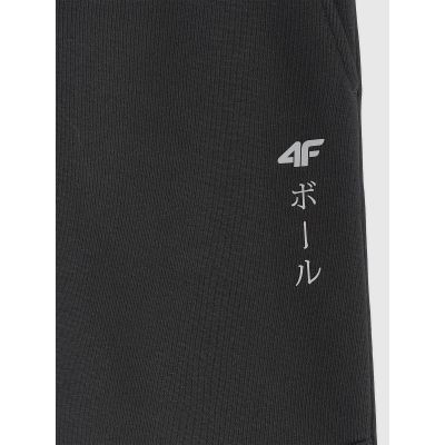 4. Spodnie joggery 4F Jr 4FJRAW25TTROM1663-20S
