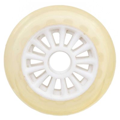 3. KÓŁKO DO HULAJNOGI PU 100MM białe
