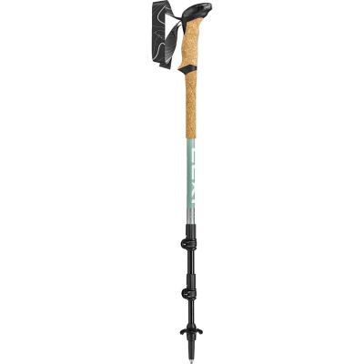 8. Kije trekkingowe LEKI MAKALU LITE, 90-125cm szaro-zielone