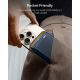 6. Portfel magnetyczny ESR Classic RFID Magnetic Wallet MagSafe na telefon - granatowy