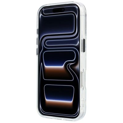 5. Etui BMW M IML Glossy Metal Logo & Trims MagSafe na iPhone 17 Pro / 18 Pro - przezroczyste