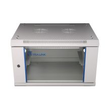 Extralink Szafa rack 6U 600x600 Szara montowana na ścianie