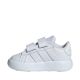 11. Buty dla dzieci adidas Grand Court 2.0 białe ID5273