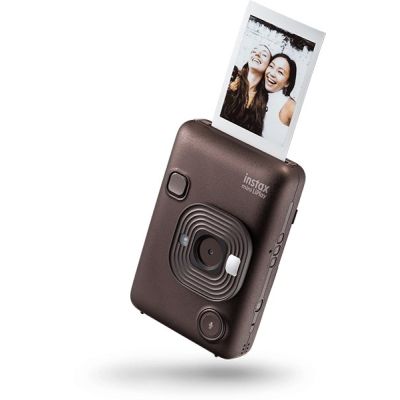 4. Fujifilm Instax mini LiPlay 1/5" 2560 x 1920 px 86 x 54 mm CMOS Brąz