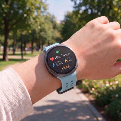 3. Pasek Tech-Protect Silicone Air na Samsung Galaxy Watch 40 / 44 / 46 mm - błękitny
