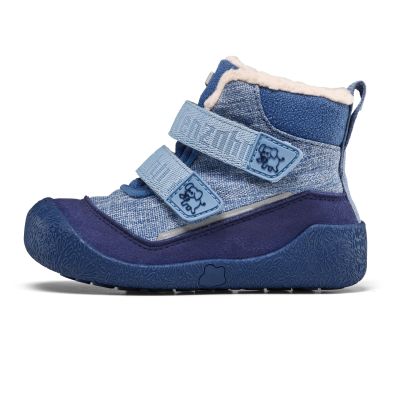 4. Buty zimowe barefoot do nauki chodzenia Affenzahn Snuggy Elephant (01502-30231)