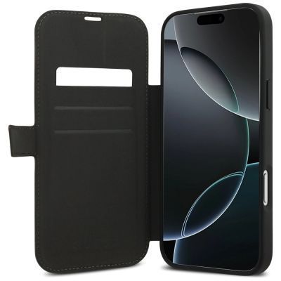 6. Etui Guess Book 4G Metal Logo na iPhone 17 Pro Max - brązowe