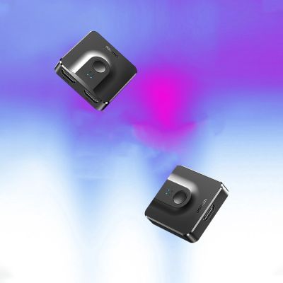 2. Ugreen switch przełącznik rozdzielacz HDMI - 2x HDMI 4K 60Hz czarny (CM217)