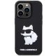 3. Etui Karl Lagerfeld Rubber Choupette 3D na iPhone 14 Pro Max - czarne